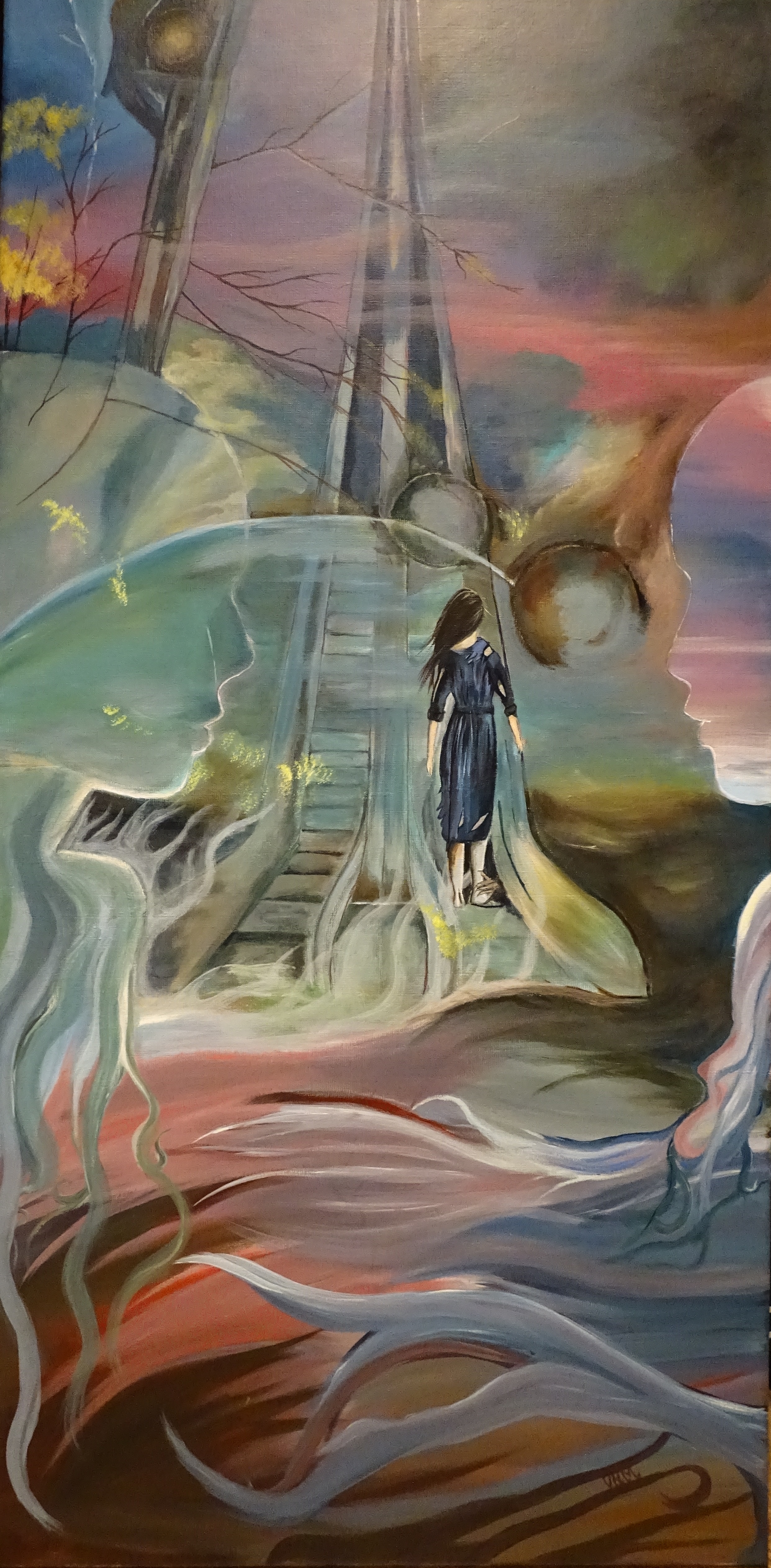 Eindspel - Acryl - 120cm x 60cm - 500 euro